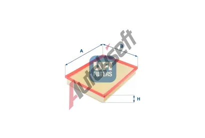 UFI Vzduchov filtr UFI 30.107.00, 30.107.00