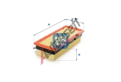 UFI Vzduchový filtr UFI 30.108.00, 30.108.00 UFI Vzduchový filtr UFI 30.108.00, 30.108.00