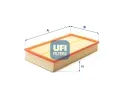 Vzduchov filtr UFI ‐ UFI 30.115.00
