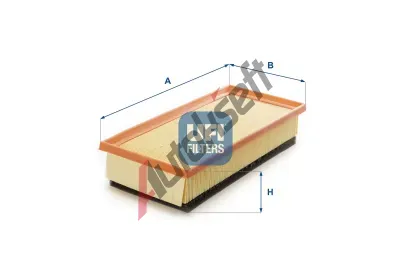 UFI Vzduchov filtr UFI 30.127.00, 30.127.00