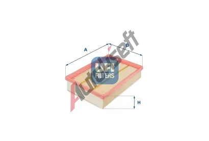 UFI Vzduchový filtr UFI 30.137.00, 30.137.00 UFI Vzduchový filtr UFI 30.137.00, 30.137.00