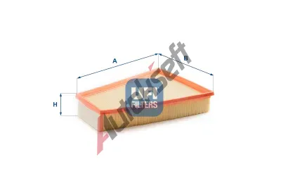 UFI Vzduchov filtr UFI 30.144.00, 30.144.00