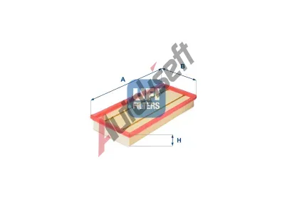UFI Vzduchov filtr UFI 30.153.00, 30.153.00