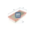 Vzduchov filtr UFI ‐ UFI 30.156.00