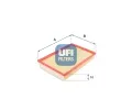 Vzduchov filtr UFI ‐ UFI 30.158.00