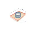 Vzduchov filtr UFI ‐ UFI 30.159.00