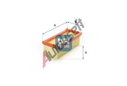 UFI Vzduchov filtr UFI 30.163.00, 30.163.00