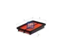 UFI Vzduchov� filtr&nbsp;&dash;&nbsp;UFI 30.172.00