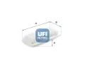 Vzduchov filtr UFI ‐ UFI 30.176.00