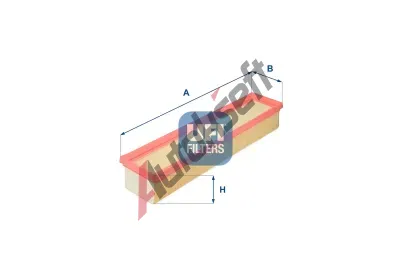 UFI Vzduchov filtr UFI 30.181.00, 30.181.00