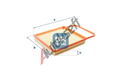 UFI Vzduchový filtr UFI 30.196.00, 30.196.00  UFI Vzduchový filtr UFI 30.196.00, 30.196.00