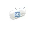 Vzduchov filtr UFI ‐ UFI 30.206.00