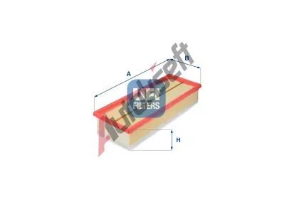 UFI Vzduchov filtr UFI 30.210.00, 30.210.00
