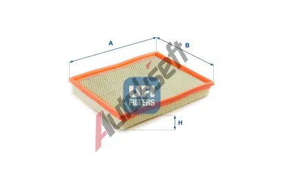 UFI Vzduchov filtr UFI 30.214.00, 30.214.00