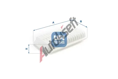 UFI Vzduchov filtr UFI 30.247.00, 30.247.00