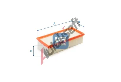 UFI Vzduchov filtr UFI 30.253.00, 30.253.00