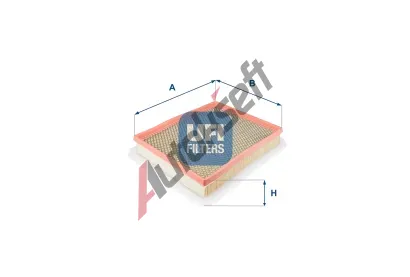 UFI Vzduchov filtr UFI 30.258.00, 30.258.00