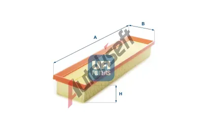 UFI Vzduchov filtr UFI 30.260.00, 30.260.00
