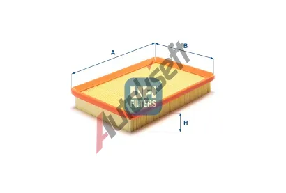 UFI Vzduchov filtr UFI 30.266.00, 30.266.00