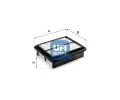 UFI Vzduchov filtr ‐ UFI 30.269.00
