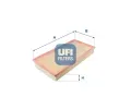 Vzduchový filtr UFI ‐ UFI 30.273.00  Vzduchový filtr UFI ‐ UFI 30.273.00
