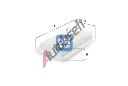 UFI Vzduchov filtr UFI 30.289.00, 30.289.00