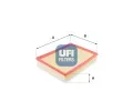 Vzduchov filtr UFI ‐ UFI 30.292.00