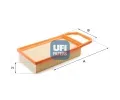 Vzduchov filtr UFI ‐ UFI 30.299.00