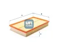Vzduchov filtr UFI ‐ UFI 30.303.00