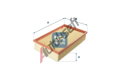 UFI Vzduchov filtr UFI 30.320.00, 30.320.00