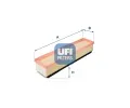Vzduchov filtr UFI ‐ UFI 30.321.00