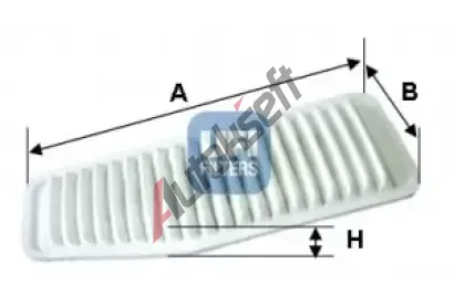 UFI Vzduchov� filtr UFI 30.338.00, 30.338.00