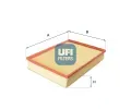 Vzduchov filtr UFI ‐ UFI 30.340.00