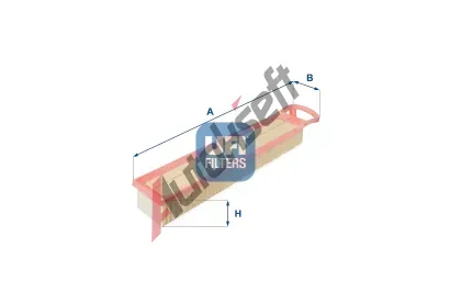 UFI Vzduchov filtr UFI 30.345.00, 30.345.00