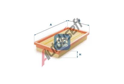 UFI Vzduchový filtr UFI 30.353.00, 30.353.00  UFI Vzduchový filtr UFI 30.353.00, 30.353.00