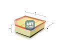 Vzduchov filtr UFI ‐ UFI 30.366.00