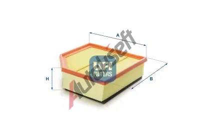 UFI Vzduchový filtr UFI 30.366.00, 30.366.00 UFI Vzduchový filtr UFI 30.366.00, 30.366.00