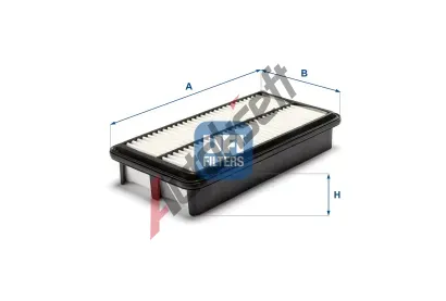 UFI Vzduchov filtr UFI 30.382.00, 30.382.00