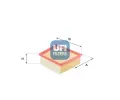 Vzduchov filtr UFI ‐ UFI 30.390.00