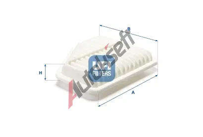 UFI Vzduchov filtr UFI 30.452.00, 30.452.00