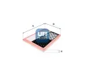 Vzduchov filtr UFI ‐ UFI 30.462.00