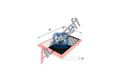 UFI Vzduchov filtr UFI 30.462.00, 30.462.00