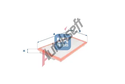 UFI Vzduchov filtr UFI 30.463.00, 30.463.00