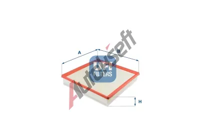 UFI Vzduchov filtr UFI 30.465.00, 30.465.00