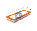 Vzduchov filtr UFI ‐ UFI 30.467.00