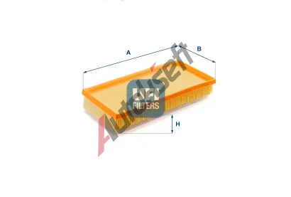 UFI Vzduchový filtr UFI 30.470.00, 30.470.00 UFI Vzduchový filtr UFI 30.470.00, 30.470.00
