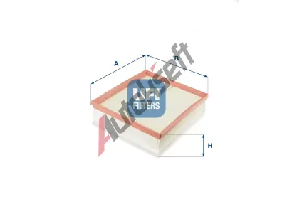 UFI Vzduchov filtr UFI 30.508.00, 30.508.00