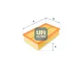 Vzduchov filtr UFI ‐ UFI 30.532.00