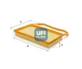 UFI Vzduchov filtr ‐ UFI 30.589.00