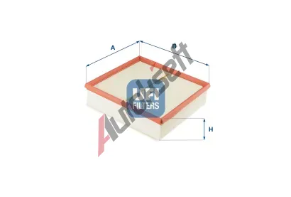 UFI Vzduchov filtr UFI 30.595.00, 30.595.00